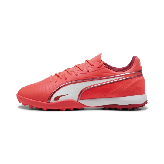 Zdjęcie produktu PUMA Młodzieżowe buty piłkarskie unisex KING MATCH TT, Buty, Czerwony