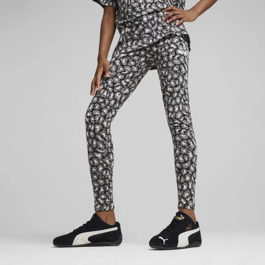 Zdjęcie produktu PUMA Młodzieżowe legginsy Essentials Aninmal, Odzież, Czarny