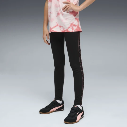 Zdjęcie produktu PUMA MÅ‚odzieÅ¼owe legginsy Essentials Tape, OdzieÅ¼, Czarny