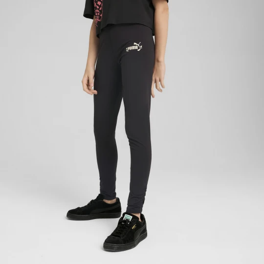 Zdjęcie produktu PUMA Młodzieżowe legginsy Flaming Love, Odzież, Czarny