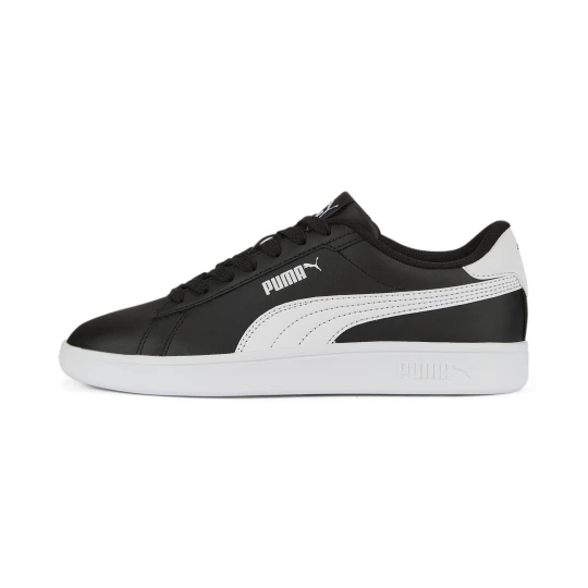 Zdjęcie produktu PUMA Młodzieżowe skórzane sneakersy Smash 3.0, Buty, Czarny