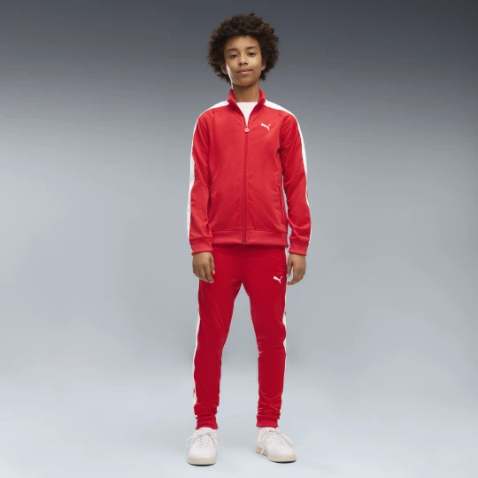 Zdjęcie produktu PUMA Młodzieżowe spodnie dresowe T7 ALWAYS ON, Odzież, Czerwony