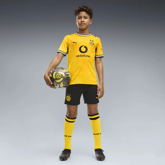 Zdjęcie produktu PUMA MÅ‚odzieÅ¼owe szorty Borussia Dortmund 26 / 27, OdzieÅ¼, Czarny