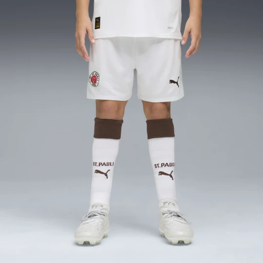 Zdjęcie produktu PUMA Młodzieżowe szorty FC St. Pauli 25/26, Odzież, Biały