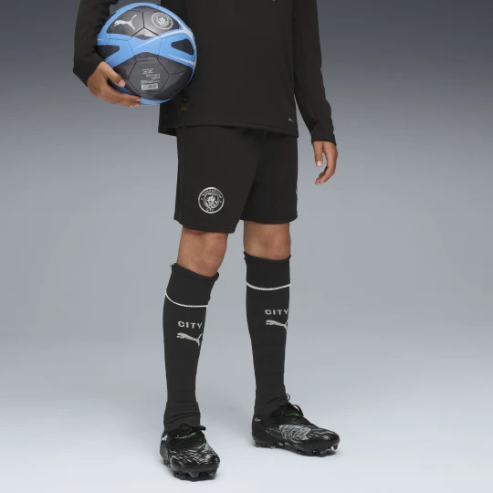 Zdjęcie produktu PUMA Młodzieżowe szorty Manchester City 25 / 26, Odzież, Czarny