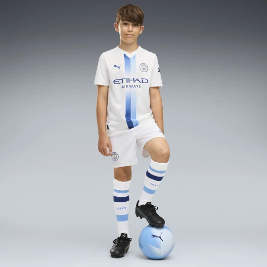 Zdjęcie produktu PUMA Młodzieżowe szorty Manchester City 26 / 27, Odzież, Biały