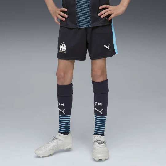 Zdjęcie produktu PUMA MÅ‚odzieÅ¼owe szorty Olympique Marsylia 25/26, OdzieÅ¼, Niebieski