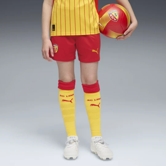 Zdjęcie produktu PUMA MÅ‚odzieÅ¼owe szorty RC Lens 25/26, OdzieÅ¼, Czerwony