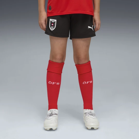 Zdjęcie produktu PUMA Młodzieżowe szorty reprezentacji Austrii 2026, Odzież, Czarny