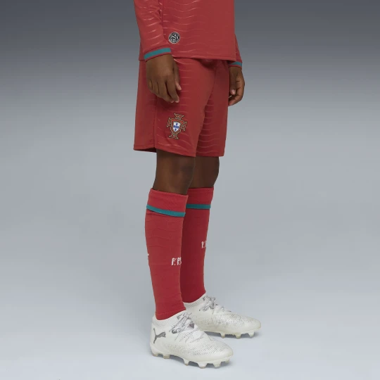 Zdjęcie produktu PUMA Młodzieżowe szorty reprezentacji Portugalii 2026, Odzież, Czerwony