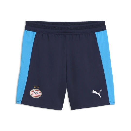 Zdjęcie produktu PUMA MÅ‚odzieÅ¼owe szorty treningowe PSV Eindhoven, OdzieÅ¼, Niebieski