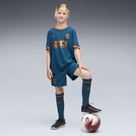 Zdjęcie produktu PUMA MÅ‚odzieÅ¼owe szorty Valencia CF 26 / 27, OdzieÅ¼, Niebieski