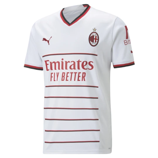 Zdjęcie produktu PUMA Replika koszulki wyjazdowej AC Milan 22/23 dla mÄ™Å¼czyzn, OdzieÅ¼, BiaÅ‚y
