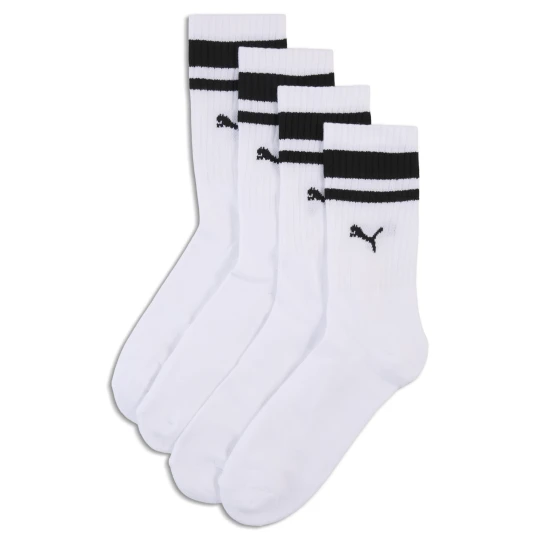 Zdjęcie produktu PUMA Skarpetki długie unisex Heritage Stripe 2 pary, Odzież, Biały