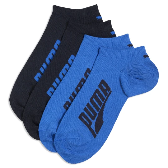 Zdjęcie produktu PUMA Skarpetki do sneakersów unisex (2 pary), Akcesoria, Niebieski