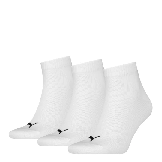 Zdjęcie produktu PUMA Skarpety do kostek unisex (3 pary), Odzież, Biały