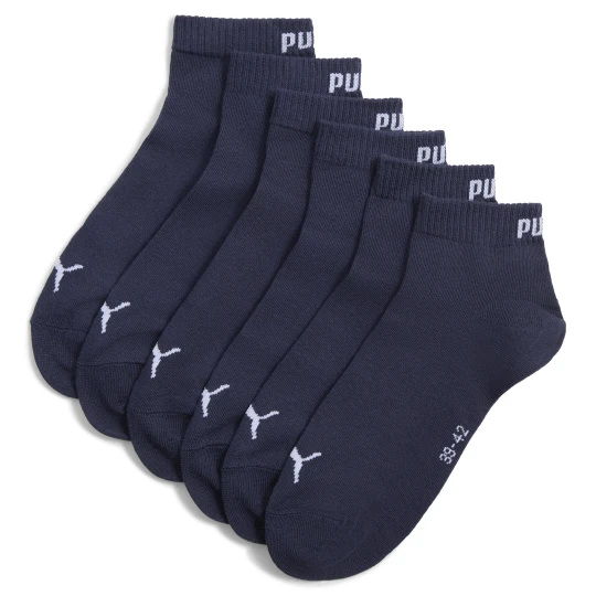 Zdjęcie produktu PUMA Skarpety do kostek unisex (3 pary), Odzież, Niebieski Navy
