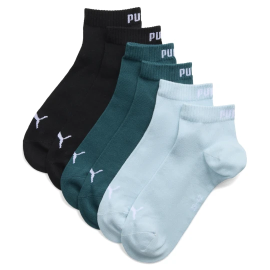Zdjęcie produktu PUMA Skarpety do kostek unisex (3 pary), OdzieÅ¼, Zielony