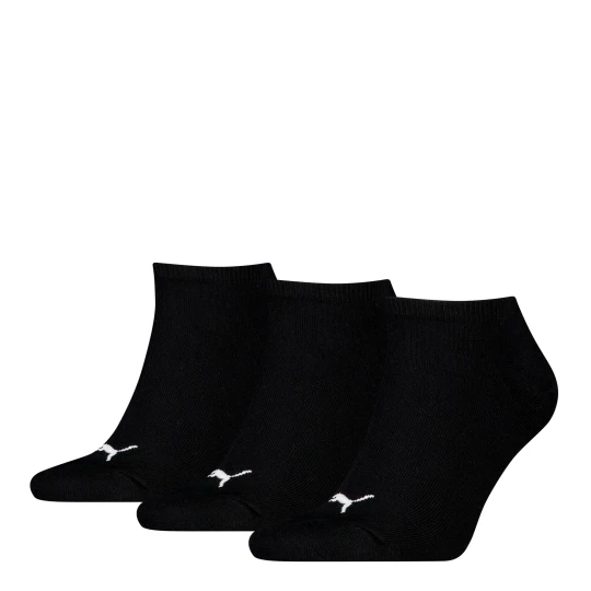 Zdjęcie produktu PUMA Skarpety do sneakersów unisex (3 pary), Odzież, Czarny