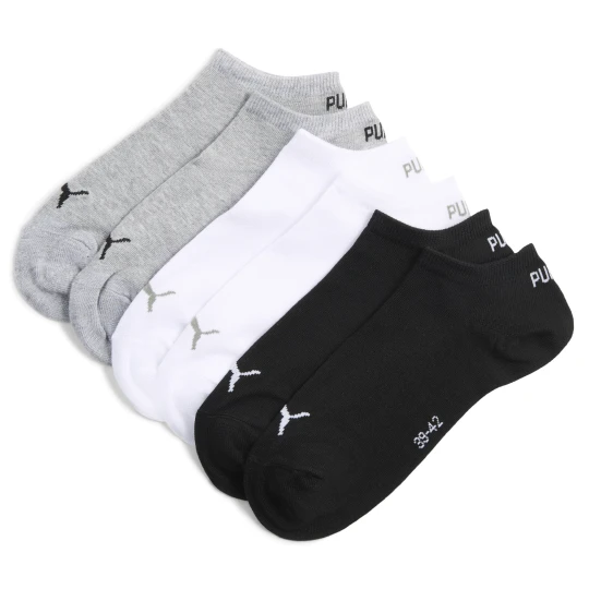 Zdjęcie produktu PUMA Skarpety do sneakersów unisex (3 pary), Odzież, Szary