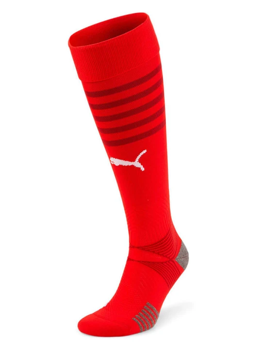 Zdjęcie produktu Puma Skarpety piłkarskie "teamFINAL" w kolorze czerwonym rozmiar: 39-42