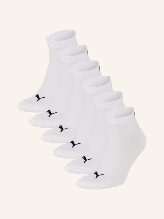 Zdjęcie produktu Puma Skarpety Quarter Plain, 6 Par weiss 002 WHITE