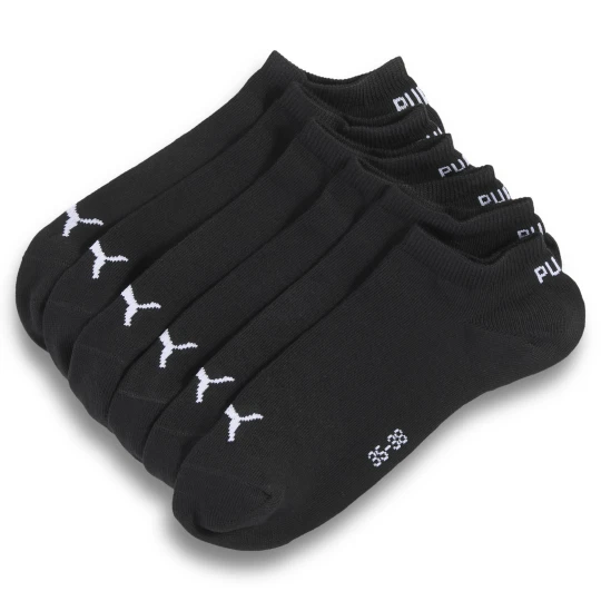 Zdjęcie produktu PUMA Skarpety unisex do butów sportowych (6 par), Odzież, Czarny