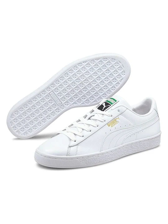 Zdjęcie produktu Puma Skórzane sneakersy "Basket Classic XXI" w kolorze białym rozmiar: 41