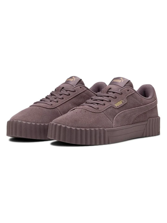 Zdjęcie produktu Puma Skórzane sneakersy "Carina 3.0" w kolorze fioletowym rozmiar: 41