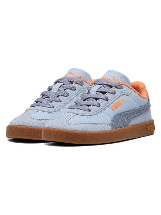 Zdjęcie produktu Puma Skórzane sneakersy "Club II Era Summer" w kolorze błękitnym rozmiar: 32