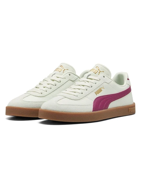 Zdjęcie produktu Puma Skórzane sneakersy "Club II Era" w kolorze beżowo-różowym rozmiar: 42, 5