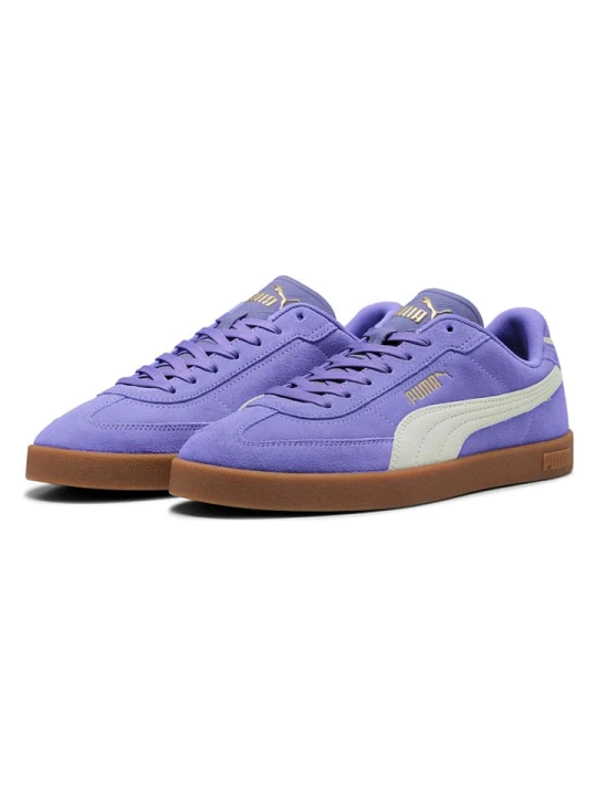 Zdjęcie produktu Puma Skórzane sneakersy "Club II Era" w kolorze fioletowym rozmiar: 42, 5