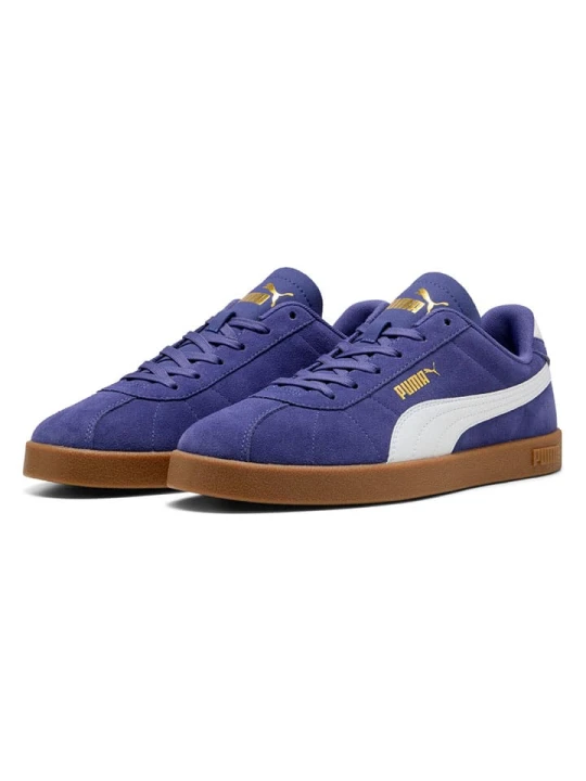 Zdjęcie produktu Puma Skórzane sneakersy "Club II" w kolorze fioletowym rozmiar: 38, 5
