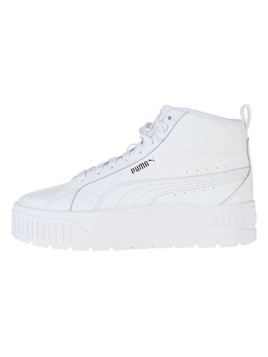 Zdjęcie produktu Puma Skórzane sneakersy "Karmen II" w kolorze białym rozmiar: 40, 5