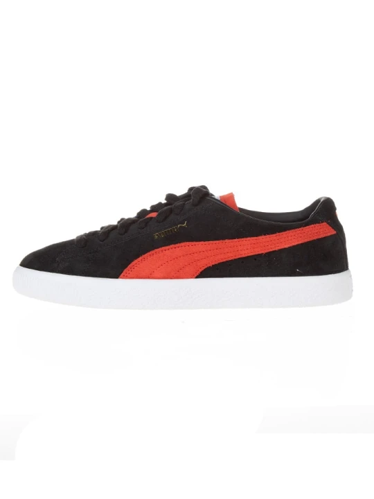 Zdjęcie produktu Puma Skórzane sneakersy "VTG Teams" w kolorze czarno-niebieskim rozmiar: 43