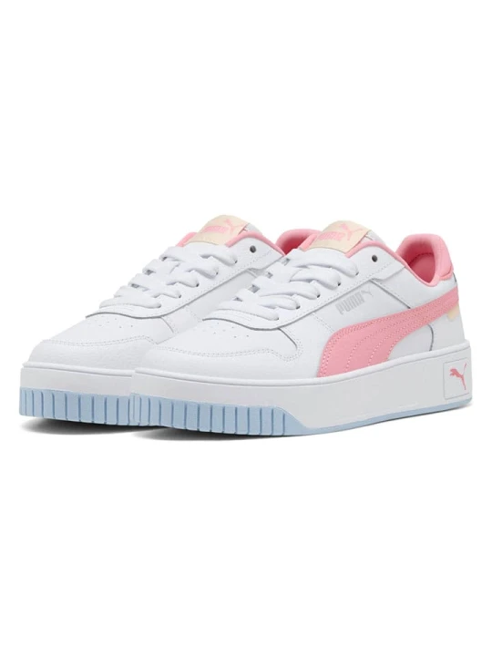 Zdjęcie produktu Puma Sneakersy "Carina Street" w kolorze biało-błękitno-jasnoróżowym rozmiar: 36