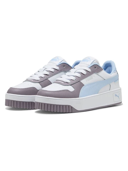 Zdjęcie produktu Puma Sneakersy "Carina Street" w kolorze biało-fioletowym rozmiar: 38, 5