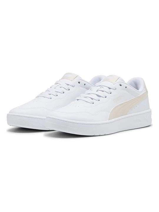 Zdjęcie produktu Puma Sneakersy "Court Lally" w kolorze biało-beżowym rozmiar: 38