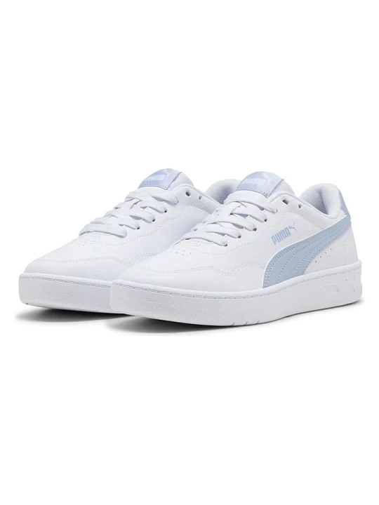 Zdjęcie produktu Puma Sneakersy "Court Lally" w kolorze biało-błękitnym rozmiar: 42, 5
