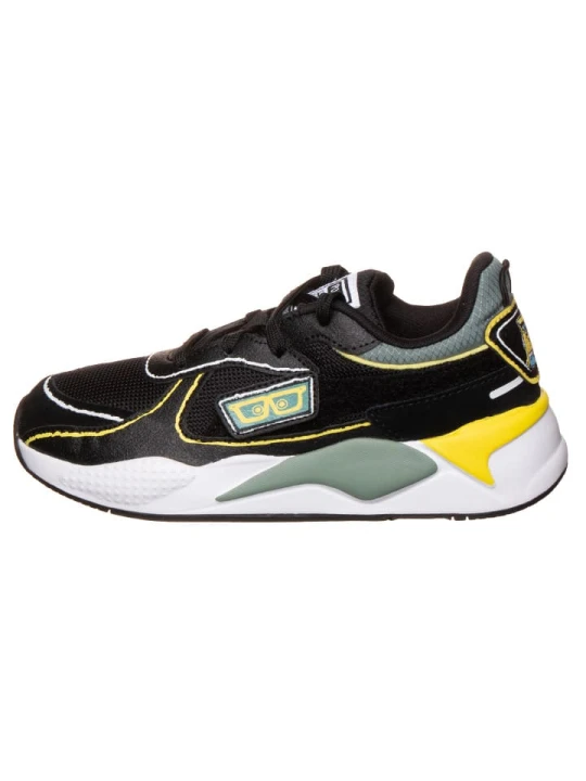 Zdjęcie produktu Puma Sneakersy "RS-X Spongebob PS" w kolorze czarno-żółto-szarym rozmiar: 33