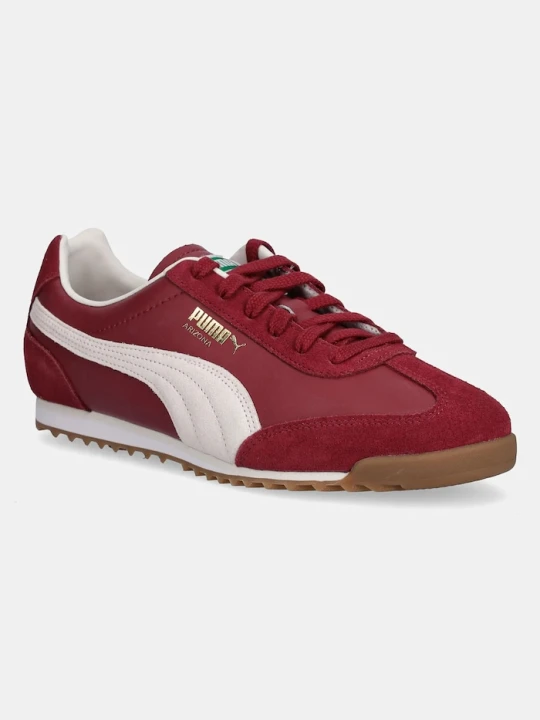 Zdjęcie produktu Puma sneakersy skórzane Arizona Retro bordowy