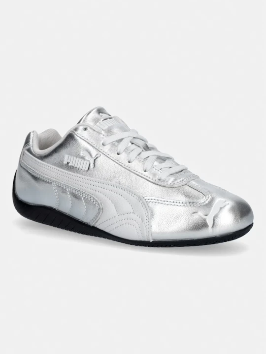 Zdjęcie produktu Puma sneakersy skórzane Speedcat Silver