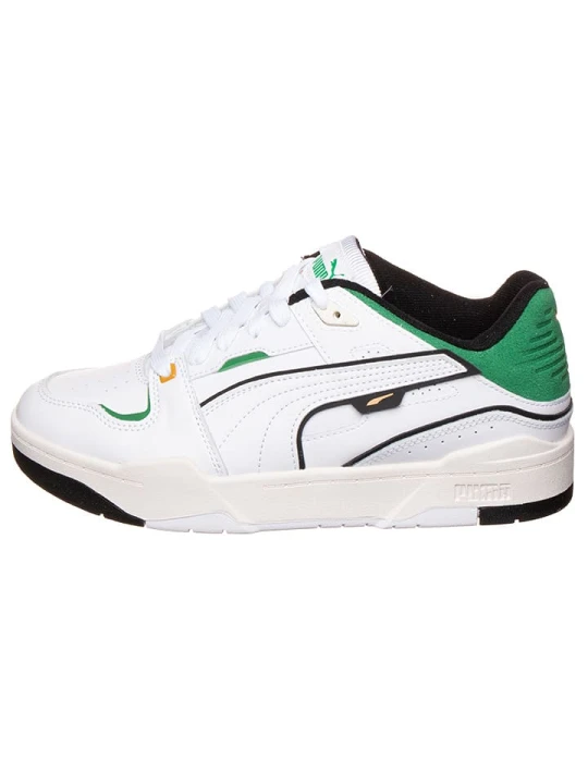 Zdjęcie produktu Puma Sneakersy "Slipstream Bball" w kolorze biało-zielono-czarnym rozmiar: 44