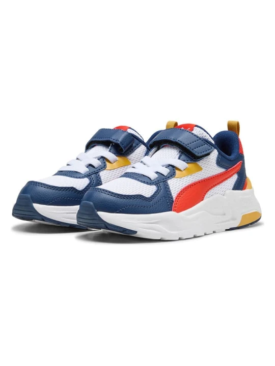 Zdjęcie produktu Puma Sneakersy "Trinity Lite AC+" w kolorze biało-granatowo-czerwonym rozmiar: 32, 5