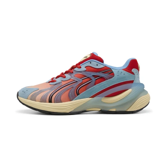 Zdjęcie produktu PUMA Sneakersy unisex Inverse UnfilteCzerwony, Buty, Żółty