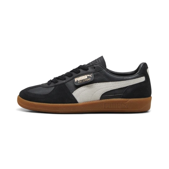 Zdjęcie produktu PUMA Sneakersy unisex Palermo ze skóry, Buty, Czarny