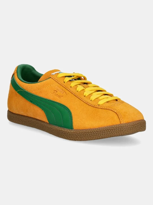 Zdjęcie produktu Puma sneakersy zamszowe Brasil pomarańczowy