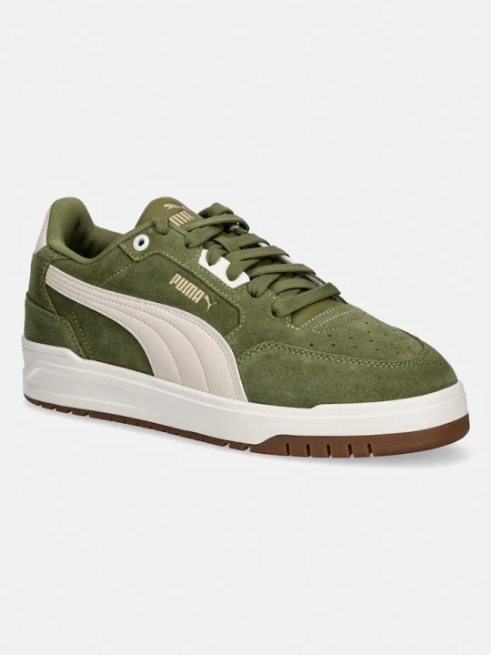 Zdjęcie produktu Puma Shuffle Downtown sneakersy męskie zamszowe zielony