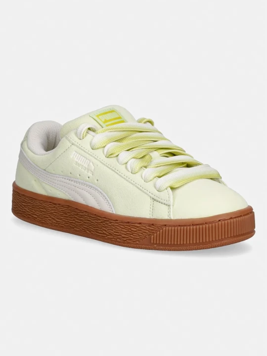 Zdjęcie produktu Puma sneakersy zamszowe Suede XL Fat Laces zielony