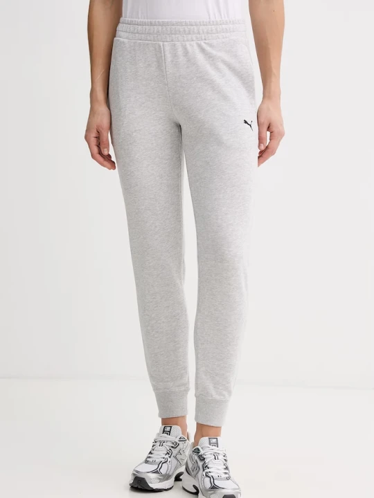 Zdjęcie produktu Puma spodnie dresowe damskie bawełniane Essential TR szary